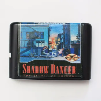 Shadow Dancer 16-bitna igraća karta SEGA MD Za Sega Mega Drive Za Genesis
