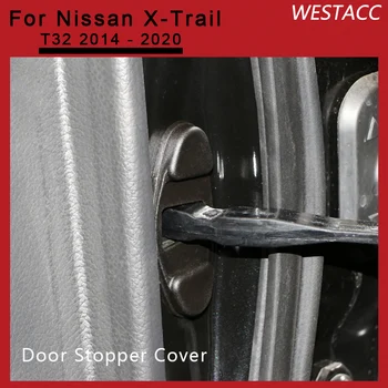 4kom ABS Zaključavanje Vrata Automobila Stop Zaštitna Ограничительная Kapa Oznaka za Nissan X-trail T32-2020 dodatna Oprema za interijer
