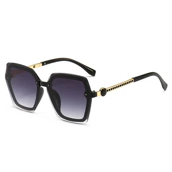 Korporativni dizajn Velikih Trg Sunčane naočale u okviru za žene i muškarce Fancy Klasični Retro Luksuzni Uniseks Ljetne sunčane naočale za vožnju na otvorenom