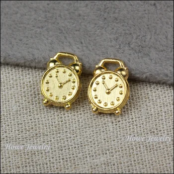 130шт vintage sat privjesak zlatna boja legure Privjesak DIY Europski Stil nakit C068
