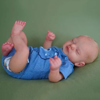 RSG 19 inča Pomlađuje Baby Lutke Praznu Kućicu za Komplet Realan Novorođenče Sam Vinil Neobojeni Nezavršene Dijelovi Lutke DIY