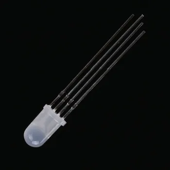 100 KOM Višebojne 4pin 5 mm RGB Led-Diodni Lampa multipla Trobojni Cijele Zajednička anoda LED 5mm Led