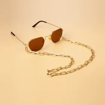 Metalni lanac za naočale za čitanje Ženska lanac za sunčane naočale Protuklizni Držač kabela Neck strap Modne naočale Konop za Unisex