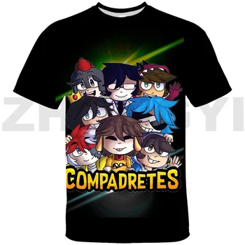 3D t-Shirt Mikecrack Djeca Student Slatka Crtani Odjeća za odmor Los Kompas Igre Anime Gay Sudaderas Za žene Svakodnevne majice s okruglog izreza tees