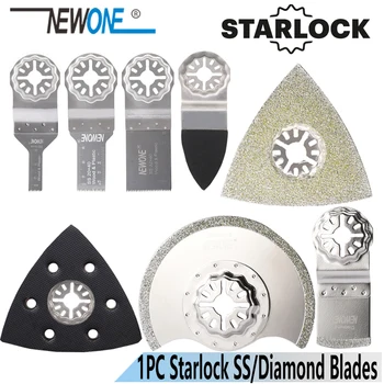 NEWONE Starlock 1 kom. Sječiva za pile od nehrđajućeg čelika/diamond vidio idealni za električne oscilirajuće alata многоинструментальные oštrice za триммеров