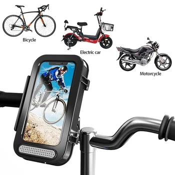 Untoom Držač Biciklističke Telefona Vodootporan Bicikl Motocikl Volan Stalak Za Mobilni Telefon Svestran Motocikl Skuter Nosač za telefon