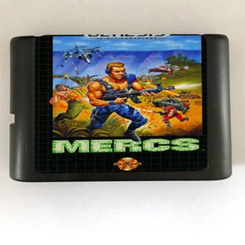 Igra Uložak Mercs Najnoviji 16-bitna Igraća Karta Za Sega Mega Drive / Genesis System