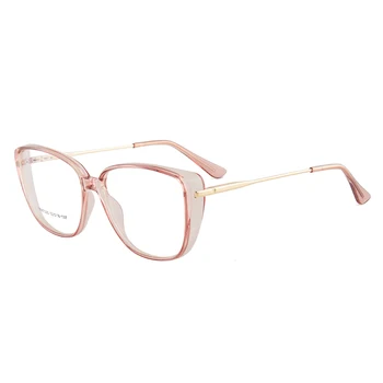 Novi dolazak Mačje Oči Anti-Blue Ray Naočale za Kratkovidnost u Plastičnom Ivicom Naočale s punim ruba Ženski Stil Hot Prodaja