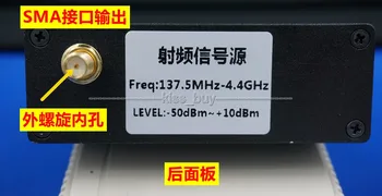 OLED digitalni prikaz ADF4350 137,5 Mhz-4,4 Ghz Frekvenciju generatora signala Izvor rf signala s usb dc-9 U 12 U