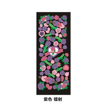 1 Kom. Kawai Cvijet Ruže Estetski Naljepnice Naljepnice u Boji Laserski Bljeskalicom Korejski Celina Bullet Journal Mobilni Naljepnice Dekor