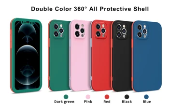 Novi Kreativni dvije torbica za telefon 360 Za Xiaomi Redmi Note 4G 10S Pro Poco 10 Max 9 9S X3 Nfc Prime F3 Zaštitni poklopac od pada