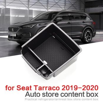 Kutija za pohranu naslonima za ruke vozila za sjedala Tarraco 2019-2020 za Tiguan 2016-2020 Pribor Organizator središnjoj konzoli Polaganje
