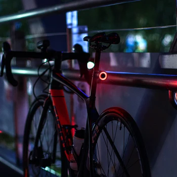 ROCKBROS Pametan Bicikl dugo Svjetlo Automatsko Pokretanje/Zaustavljanje Senzor Kočnice IPx6 Vodootporan USB Punjenje Biciklizam dugo Svjetlo Bicikl LED Svjetlo