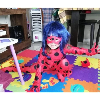 Cosplay Ladygirls Halloween redbug Neobične kostime Dječje odjeće za djecu Odijela yo-Yo Torba Element za djevojke Božićni setovi s tikki