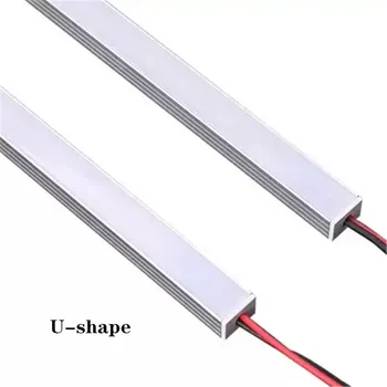 DC12V 50 cm 20 cm led aluminijski utor lampica bar SMD5730 36 led-V/U-strugalo za led lampica hard bar za unutarnju rasvjetu