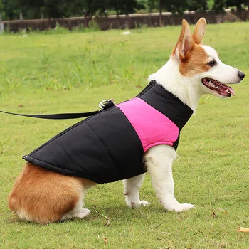 Zima topla odjeća za pse Vodootporan Prsluk sa postavom za kućne ljubimce Jakna zip Kaput za male Srednje Velike pse Mops Chihuahua Ropa Para Perro