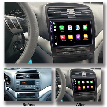 Android 10,0 128 g automobilski mediji za acura TSX 2004 2005 2006 2007 2008 radio stereo GPS inteligentni sustav za apple carplay auto