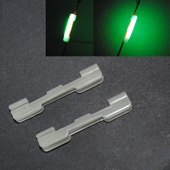 8шт Sjajni Držač užaren štapići NOVI Noćni Savjet štap držač za svjetlo Isječak se koristi na удочке za kemijsku svjetleći štapići J308