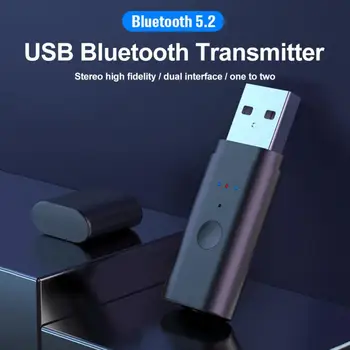 USB Bluetooth-kompatibilni 5.2 Odašiljač-Prijemnik Podržava Prijenos Zvuka Za PS4/5 Host adapter od jednog do dva televizora za računala