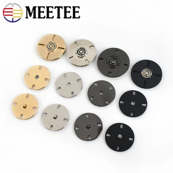 10 kompleta Meetee 10-28 mm Metalni gumb za odjeću Kaput, Džemper Ukrasne gumb DIY Šivanje Kaputa Pribor za odjeću
