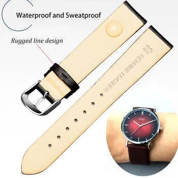 Remen za sat Remen s petljom za Apple Watch kožni remen Crni Zamjena 38 mm 40 mm za iwatch serije 5/4/3/2/1 42 mm 44 mm soft