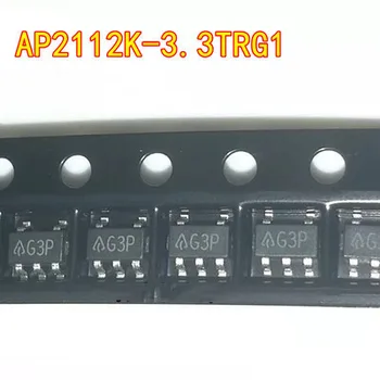 10ШТ AP2112K-3.3 SOT23-5 AP2112K-3.3TRG1 3.3 0.6 A SOT25 2112 AP2112 AP2113K AP2112-3.3
