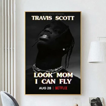 Scott Travis Pogledaj, Mama, Ja Mogu Letjeti, Plakati I Graviranje Slikarstvo Na Platnu, Slike Na Zidu Apstraktne Ukrasni Dekor Za Dom