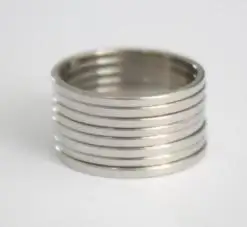 Moda 925 Zglobove Žena Prstenje Za nožne 925 sterling srebra Nokte Midi Set Srednji Prst srebro srednje Prsten