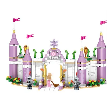 731 kom. Nove Prijatelje Princeza Windsor Castle Djevojka Serija Prikupljenih Građevinskih Blokova Model Djevojka Princeza Setovi Dječje igračke