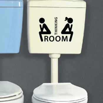 2020 Nova Naljepnica Zid Sjedalo za wc Vinil Umjetničke Udaljiti Naljepnice Za kupatilo Dekor Dvosmjerni vizualni uzorak Jedan detalj Brza dostava