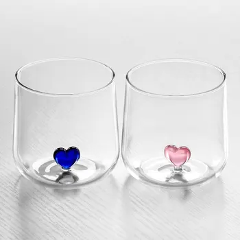 Creative Trodimenzionalni Staklena Čaša za životinje s Vodom, Slatko koji simulira Genetika Jednostavan Staklena Čaša Za Sok, Mlijeko