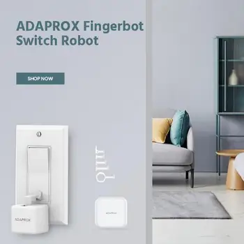 Bluetooth Smart Fingerbot Prekidač Gumb Bot Potiskivač Bežični Daljinski Upravljač Pametna Kuća Glasovno Upravljanje Za Alexa, Google Assistant
