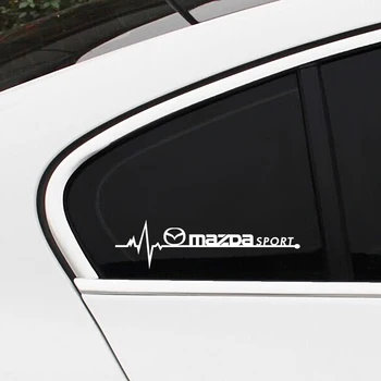 2 kom. Ukras strani prozora automobila Sportski simbol Naljepnice za vozila za Mazda 2 3 6 MS CX-5 CX-3 323 626 RX8 7 MX3 MX5 Artzma Stil vozila