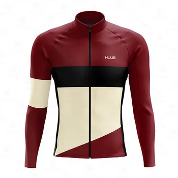 2021 Zanimanje Jesenski Biciklistička odjeća HUUB Prozračna dugi rukav Proljeće muški MTB Bike top Biciklistička majica Roupa Ciclismo