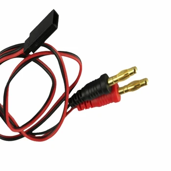 Futaba RX Priključak do 4 mm Banana Priključak Napajanja kabel za Punjenje /Linija/Kabel 30 cm 300 mm 22AWG