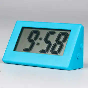 Mini LCD Digitalni Stol Ploča s instrumentima Društvene Elektronski Sat Za vaš Desktop Home Office Nečujne Prikaz Radnog Vremena Trokutasti Alarmi