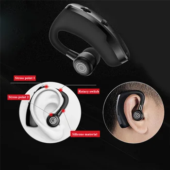 Slušalice V9 Bluetooth kompatibilne Slušalice Bežične Slušalice za telefoniranje bez korištenja ruku Kontrolu Buke S Mikrofonom Kvalitetan Stereo zvuk