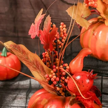 Umjetna Bundeva Javorov list Šipak Stol Ukras kuće Rekvizite za dom Jesen Jesen Žetve Zahvalnosti Halloween Dekor