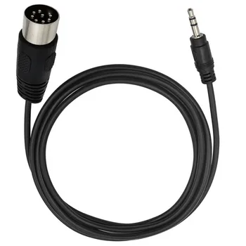 Din 8-pinski kabel na DC3.5 mm 8-pinski Konektor Din Priključak do 3,5 mm Muški Audio Kabel adapter za Glazbeni instrument audio oprema 0,5 m-3 m