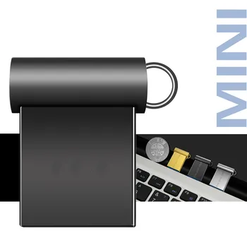 Flash drive Vodootporan Metalni Pogon Memoriju od 8 Gb, 16 GB Pendrive2.0 od 32 gb, USB memorija od 64 gb, 128 GB i Usb-memorijski štapić Besplatan Custom Logo