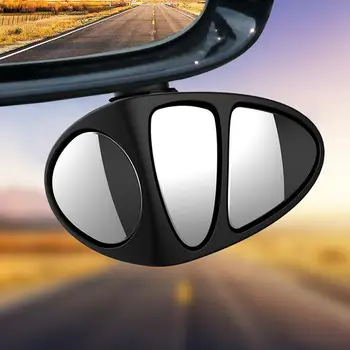3R HD retrovizor Za promatranje prednjih kotača retrovizor s tri ogledala retrovizora Pomoćni ogledalo Slijepa mrlja Широкоугольное ogledalo