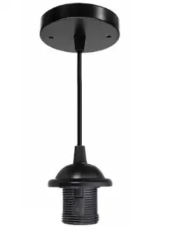 Klasicni E27 gnijezdo droplight utor za svjetiljke s kapom jezgra od aluminijske legure jednostavan industrijski retro držač žarulje