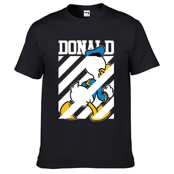 Disney Donald Duck Plima Brand t-Shirt Crtani Free Plus Size Par od čistog pamuka Majice s kratkim rukavima Modne Svakodnevne Novosti