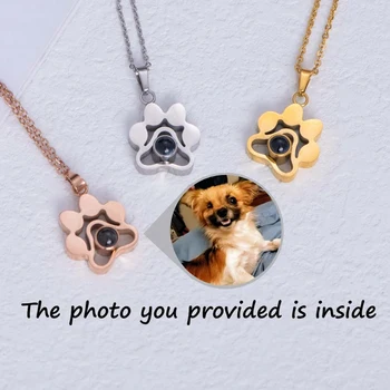 Prilagođeno проекционное ogrlica sa slikama kućnih ljubimaca,Personaliziranu ogrlicu za pse,custom ogrlica za mačke,Nezaboravne dar za kućne ljubimce,Dar ljubitelj razgovora za kućne ljubimce