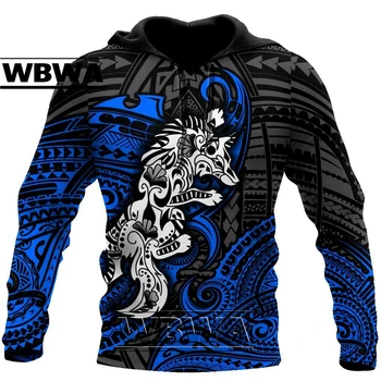 Yin Yang Led i Vatra Wolf 3D Umjetnost Tiskani jesenske muške veste Unisex Casual pulover s kapuljačom Ulica odjeća sudadera hombre YL0529