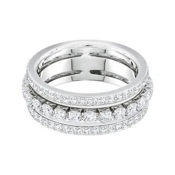 QSJIE Visoke kvalitete SWA tip kotača donje prsten Šarmantan modni nakit