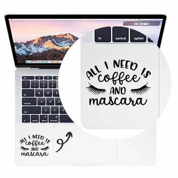 Kreativni Crni Humor Citat Naljepnica za laptop s trackpad za Macbook Pro 13-inčni Air Retina 11 12 15 16