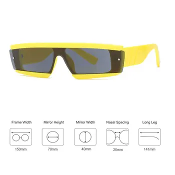 2021 Trg Sunčane naočale rimless Strme Gospodo Punk Berba marke Trendy nijanse Sunčane naočale Trend Ženske Dizajnerske naočale naočale UV400