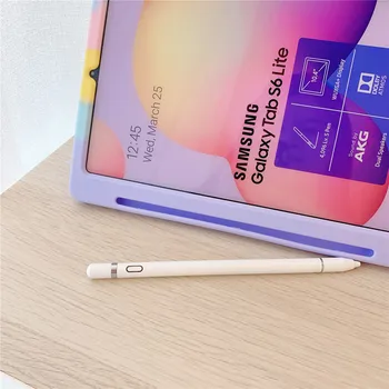 Oživite Stres Pop Silikonska Torbica Za tablet Samsung Galaxy Tab, A 10.1 2019 T510 T515 Nemirna, Igračke Rainbow Držač za Mjehurića