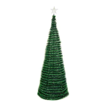 Promjena boje Led Rasvjeta Optičkih Vlakana Luksuzna Božićno Drvce Toplo Svjetlo Božićno Umjetno božićno Drvce i Božićne Dekoracije za dom